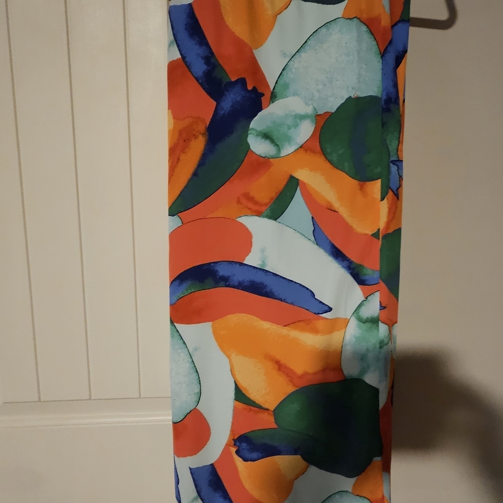 New York & Company Multicolor Abstract Apparel - Picture 4 of 12
